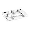 Stainless Steel Divided Lunch Plate