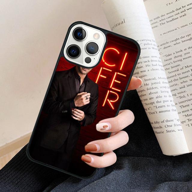 Lucifer Morningstar TV series Phone Case Back Cover for iPhone 17 Air 16 15 14 13 11 12 Pro Max Plus Fundas Coque
