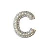 Diy Pearl Rhinestone English Letter Patch Hair Accessories