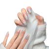 Women Pure‑Handmade Press‑On Nails Hand‑Drawn Cat‑Eye Aurora Sophisticated Brightening Pure‑Desire False Nail Patches