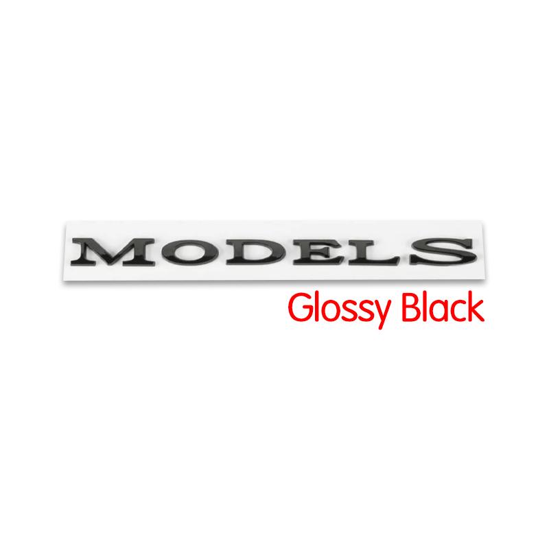 3D ABS Chrome Red Line Black Logo DUAL MOTOR Emblem Letters Car Styling Trunk Badge For Tesla 3 Y S X DUAL MOTOR Accessories
