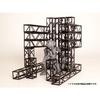 PM Office A Plastic Accessory 01 Truss (Square) Black Ver. Plastic Model MS085 (Scenery)