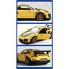 1/32 Porsche 911 GT2 RS Alloy Sports Car Model Diecasts Metal Racing Car Model Simulation Sound Light Collection Kids Toys Gifts