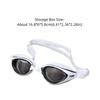 TPU Big Frame Swimming Goggles Waterproof Anti-fog Swim Eyewear Contrast Color Swim Glasses  Pool
