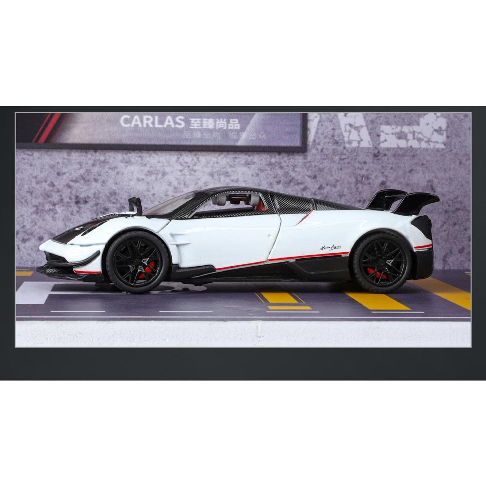 Pagani Huayra 1/32 litý sportovní model auta se zvukem a světlem, sběratelská hračka závodní auto
