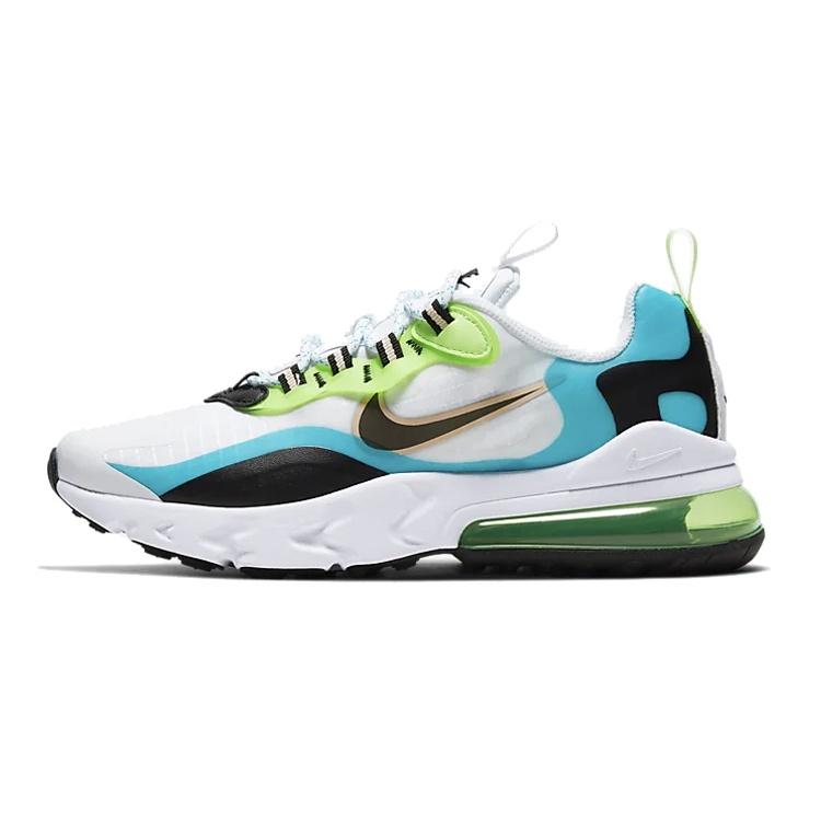 (GS) Nike Air Max 270 React SE Oracle Aqua Kids CJ4060-300 EU 36.5