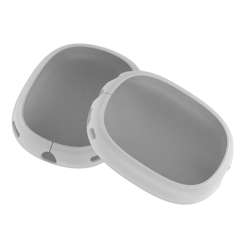 Silicone Case Cover for AirPods Max with USB-C Bluetooth-Compatible Headset Anti-Scratch Ear Pad Soft Shell Protectors