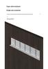 300mm Wide Aluminum Alloy Breathable Mesh Ventilation Hole for AC Exhaust, Windows, Wardrobes, and Cabinets