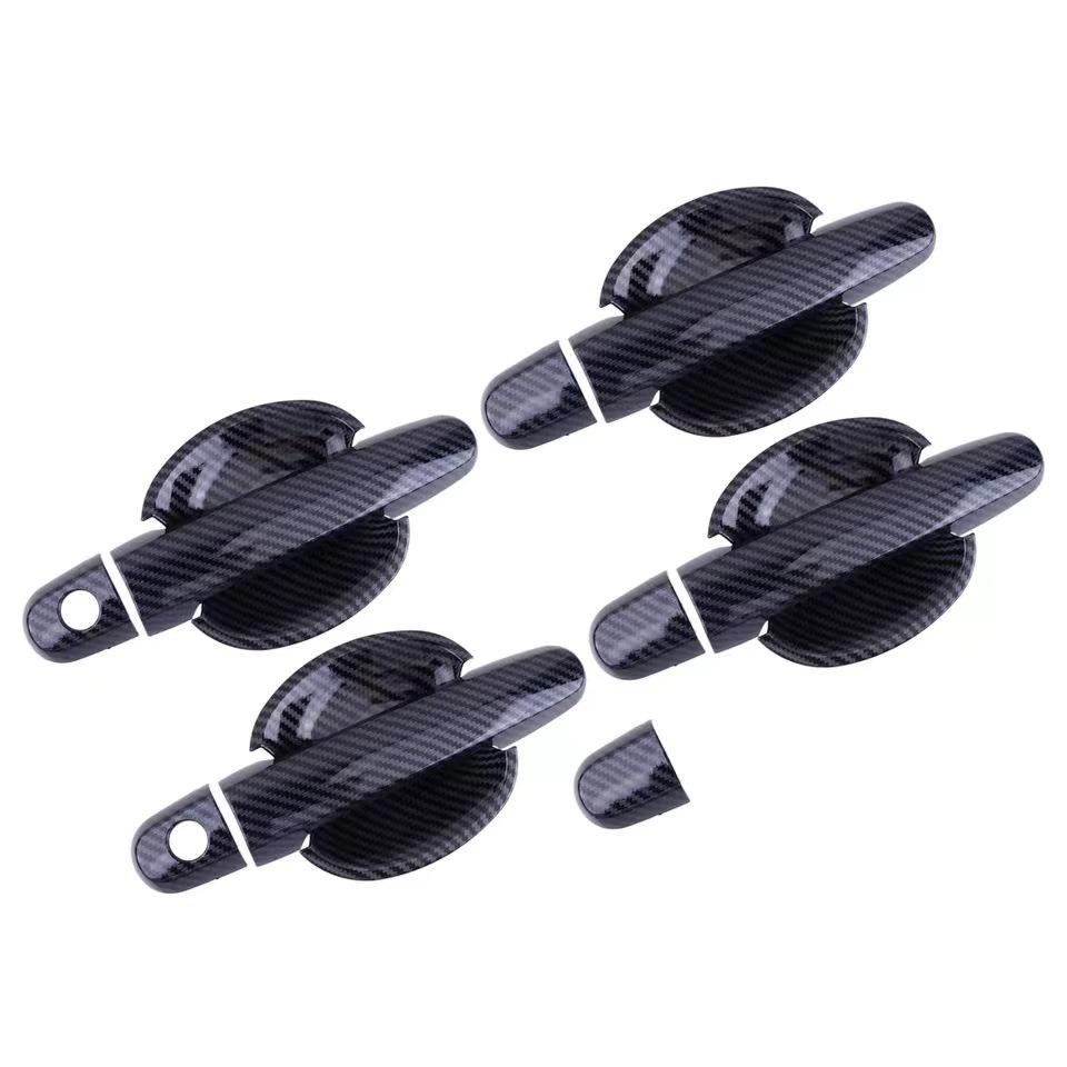 

Carbon Fiber Texture Door Handle Bowl Sticker for 01-13 Corolla