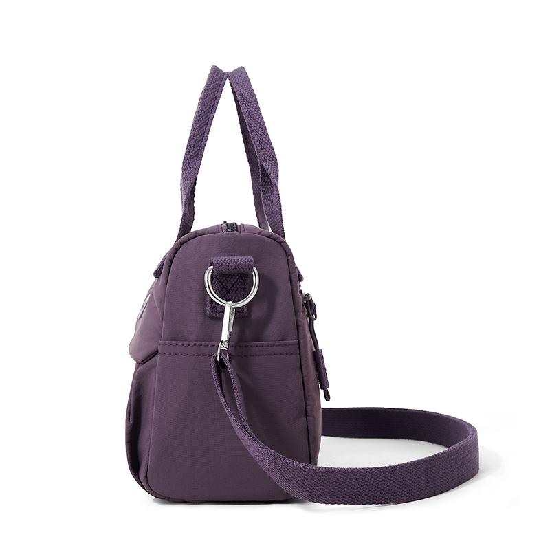 Vintage Women's Bag Lightweight Shoulder Crossbody Bag Solid Color Commuter Small Square Bag