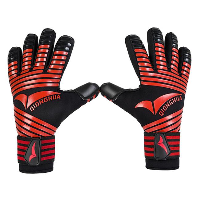 Adult Soft Design Unisex Soccer Goalkeeper Gloves Thickened Latex Football Goalie Gloves Lightweight Non-slip Goal Keeper Glove