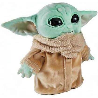 11ich Plush Toy - Official-Style The Mandalorian Soft Doll, Classic Look Stuffed Animal Collectible for Fans & Kids