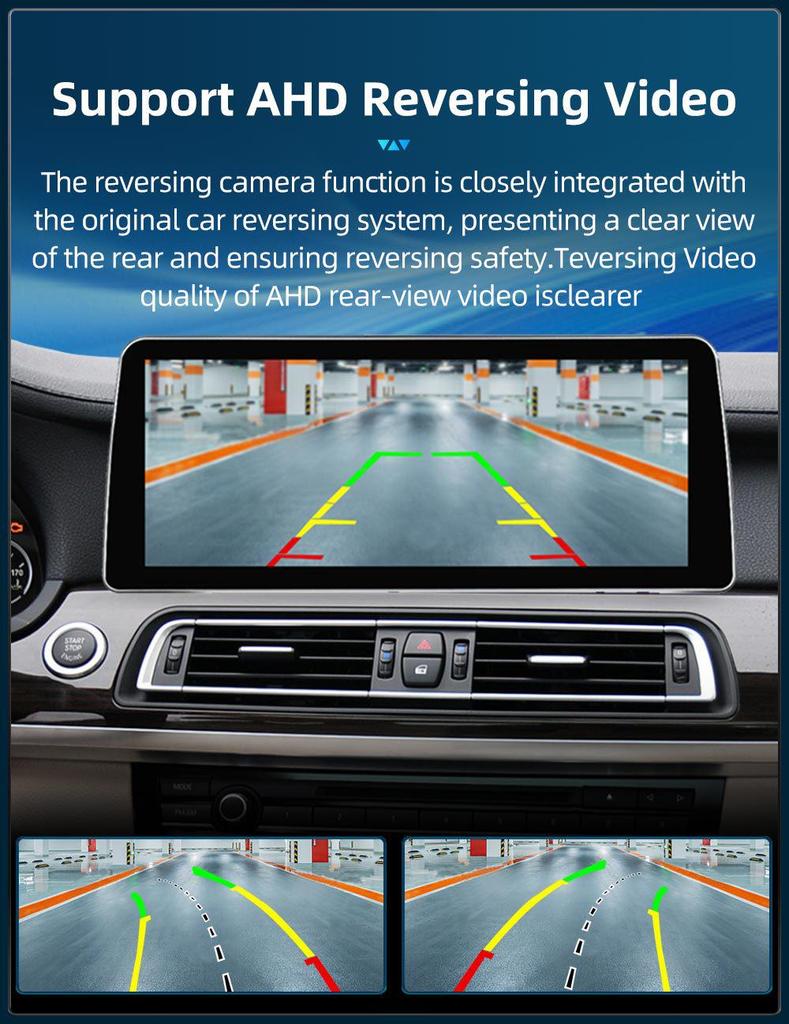 12.3" Compatible GPS Navigation System for BMW 7 Series F01-F04 Center Console