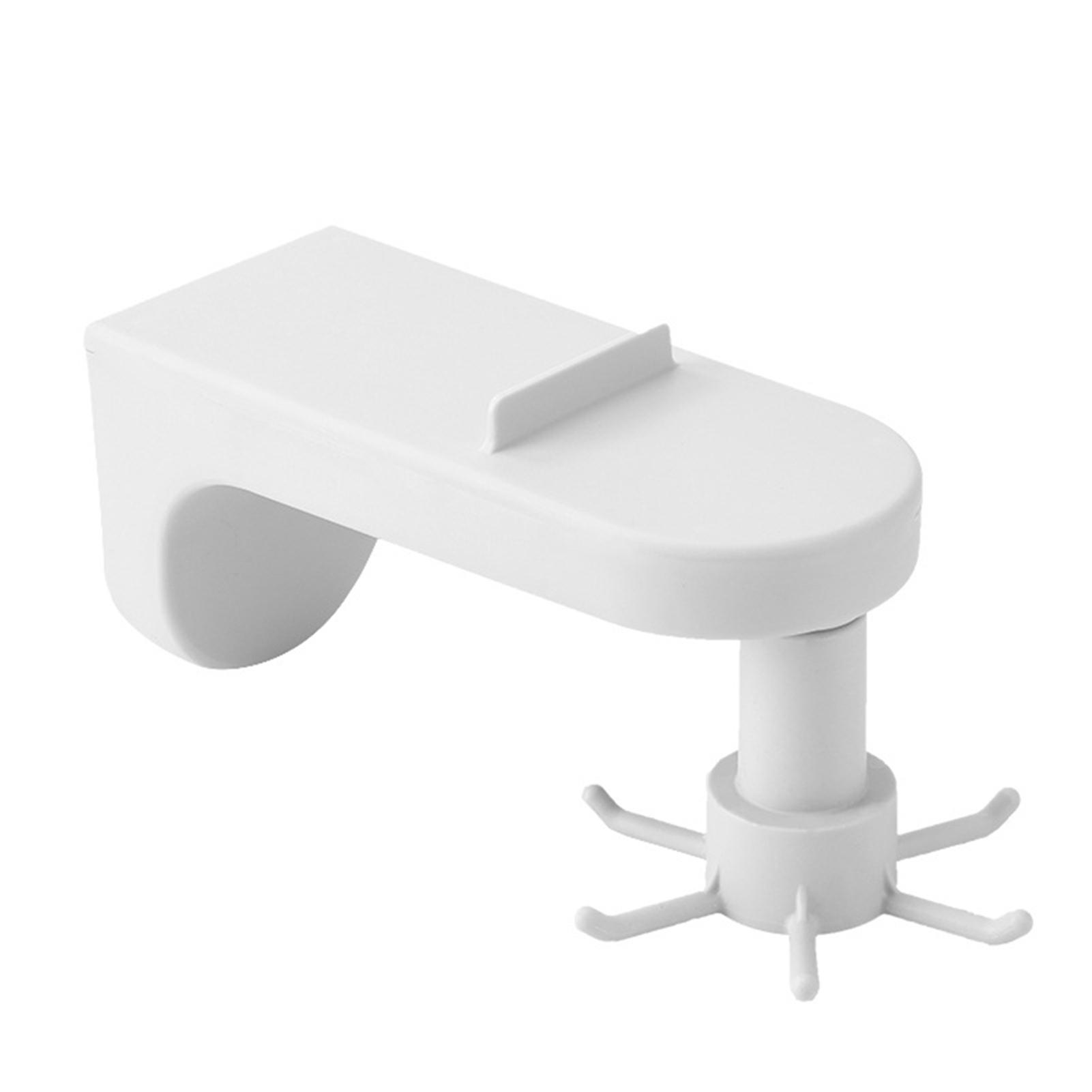 Kitchen Swivels Holder 360° Rotating Kitchen Utensil Hook For Soup Spoons Storage Style белый