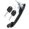 Front Exterior Car Door Handle Cover 7M0837207B With Key For VW Sharan 1995-2010 Outside Pull Handle