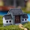 Casa de muñecas en miniatura, casa DIY, Villa, bosque, maceta de hadas, jardín, decoración del hogar