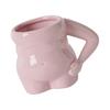 Creative Ceramic Coffee Mug Pinch Belly Designs Coffee Cups Accessory Adorable Tableware for Home Office Party Use