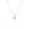 Diamond 10K Pink Gold Necklace 151826123111 Canal4℃ (PG)