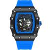 High-Value Fashion Quartz Watch Trendy Luminous Five-Pointed Star Barrel-Shaped Men'S Watch