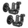 2pcs Mini Dash Camera Mount Bracket Dashboard Recorder Suction Cup 360 Degree Adjustable Universal(UShape Head )