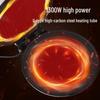Electric Griddle: Multifunctional Double-Sided Heating Pancake Maker with Enlarged Deep Pan