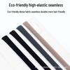 Hochelastischer koreanischer Haargummi: Nahtlose schwarze Haargummis, die das Haar nicht beschädigen