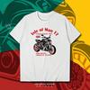 Isle Of Man TT Motorrace Isle Of Man Fan Print Grafisch T-shirt unisex en Vrouwen unisex Kortademend Motor T-shirt