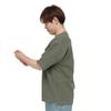 Jack Wolfskin Short Sleeve Hemp JP LHMP WOODWORKER T Cotton olive Men's T-Shirt (Moisture-Wicking, Quick-Drying, Anti-Odor, Antibacterial) [5033891 /