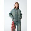 Fu Zhien Wales Distressed Coated Cotton Biker Apparel