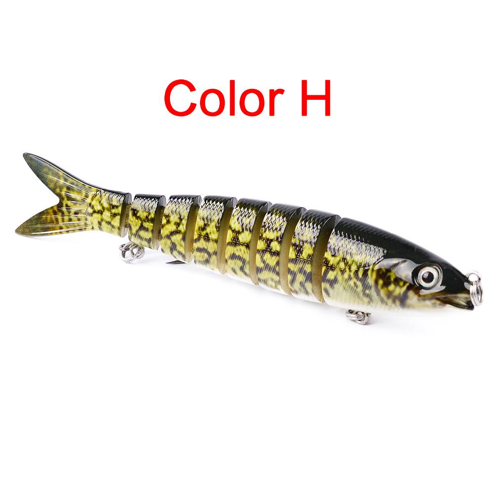 13.28cm Przynęta 16 kolorów Multi Section Bait 19g Przynęta Plastikowa przynęta Hard Bait Multi Section Fish