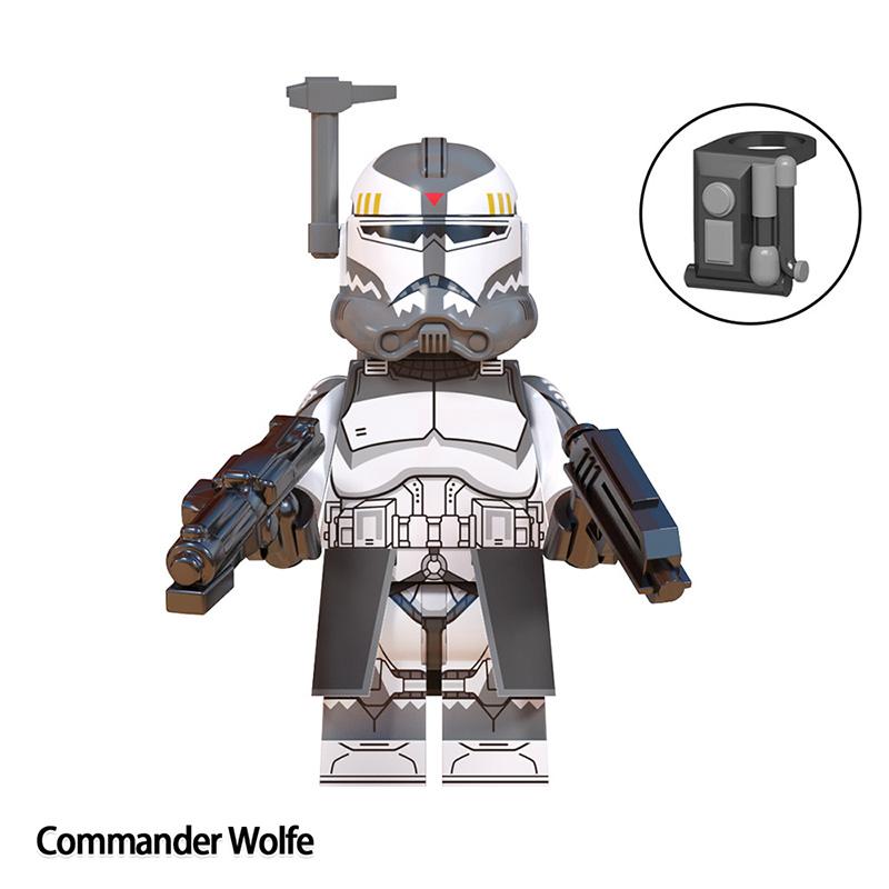 Star Wars Clone Wars Byggeklosser Wolfpack Wolfe Samlede Leker Puslespill