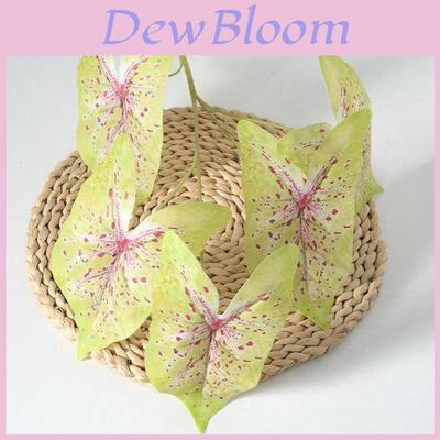 Plastic Faux Green Plant With Multicolor Varieties For Home Decor And Event Styling