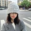 Luochi Knitting Plain Wool Knit Hat - Thick, Warm, Versatile Couple's Hat for Autumn & Winter Korean Style