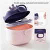 1pc Large Capacity Baby Formula Multi-layer Packaging Box, Portable Travel Bag, Moisture-proof Sealed Rice Paste Snack Box