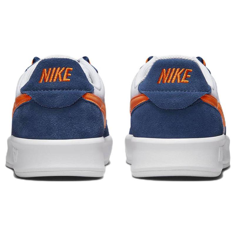 Nike Sb Adversary Premium White Navy Safety Orange Skateboard Shoes CW7456-402