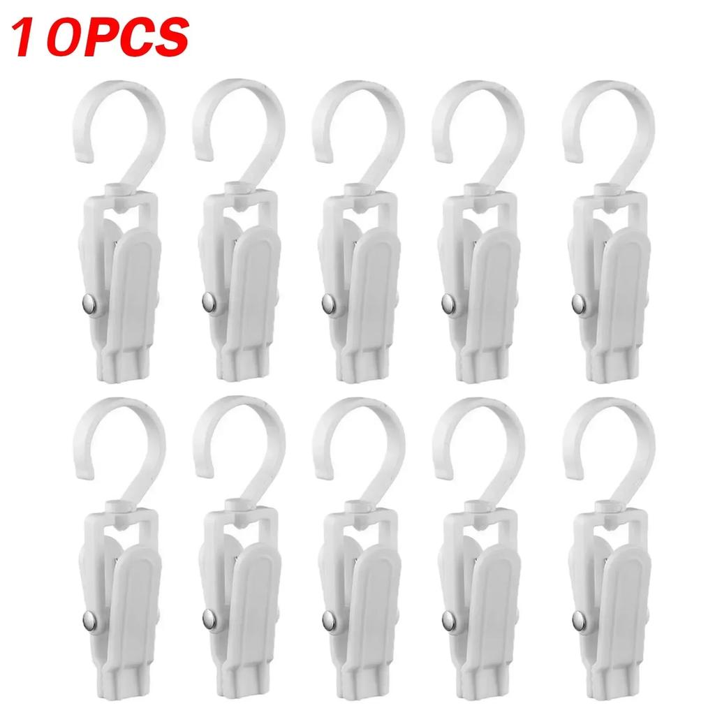5/10/20PCS Rotating Clothespins Clamps Hanging Clothes Pegs Hooks Laundry Rotate Hat Clothespin Clamps for Home Storage Hangers