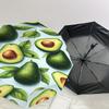 1PC Avocado LeafUmbrella-8-Rib Reinforced, Automatic Open, Lightweight & Durable, Cute Fashion Accessory for Outdoor-P177