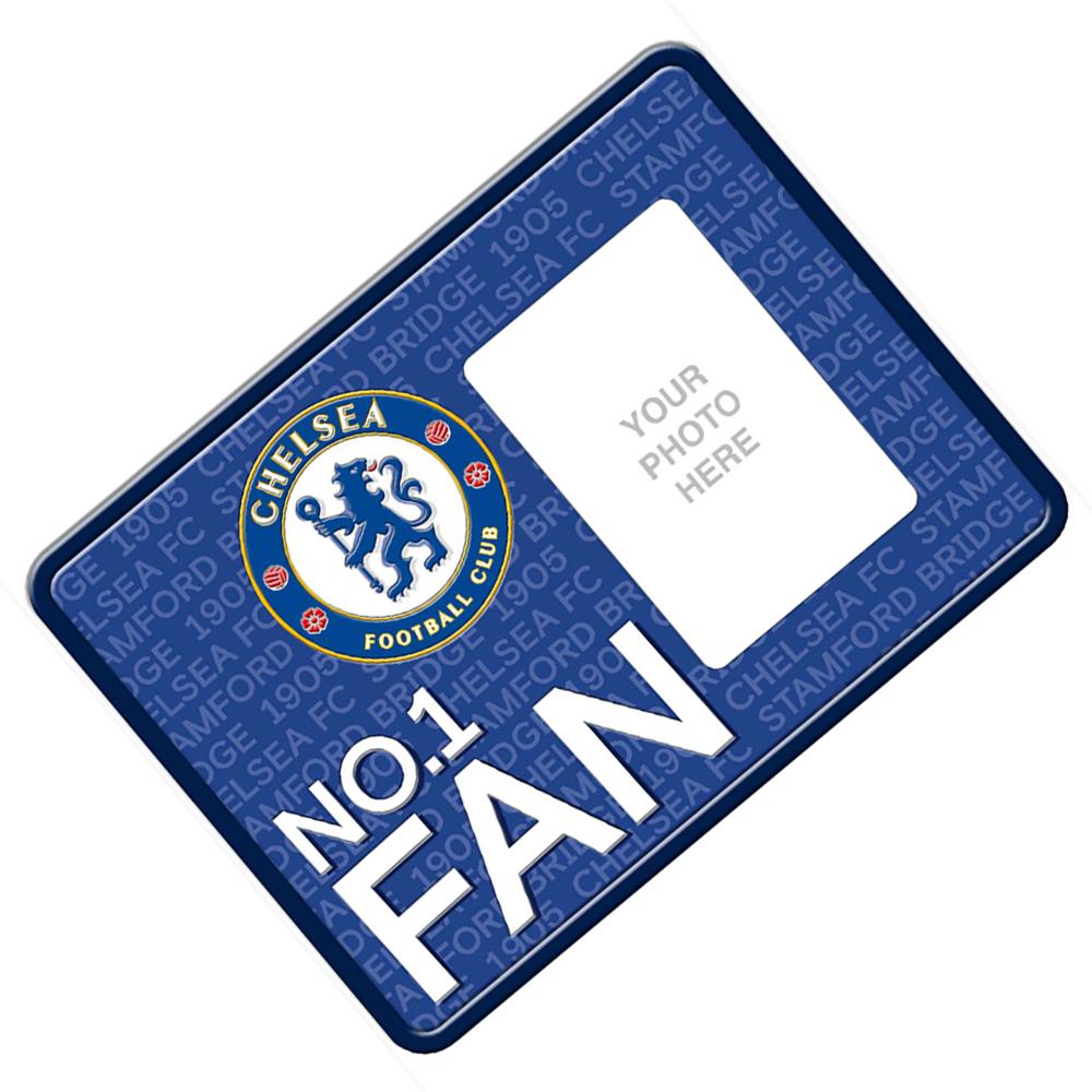 Chelsea FC No 1 Fan Photo Frame Sign