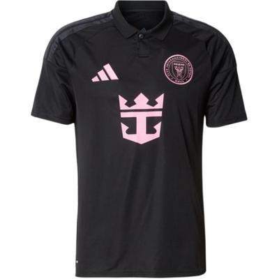 Męskie Koszulki Piłkarskie Adidas Męskie Czarne Umiarkowane