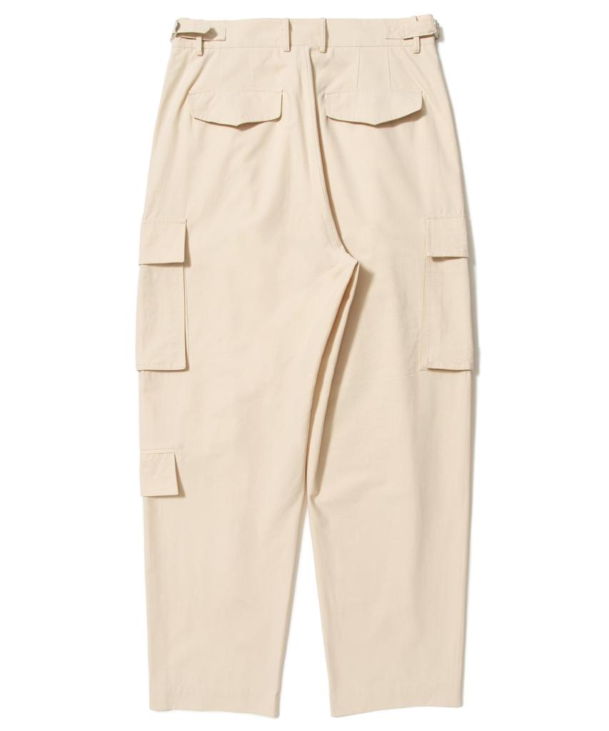 AOTT Flip Pocket Cargo Chino Pants Beige