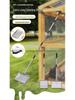 Large Stainless Steel Scoop for Cat Litter, Chicken Poop & Feathers, Tofu Litter, and Quail Cleanup with Long Handle