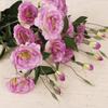 Real Touch Simulation Big Lisianthus Lisianthus Fake Flower Faux Balloon Branch  Party Favors