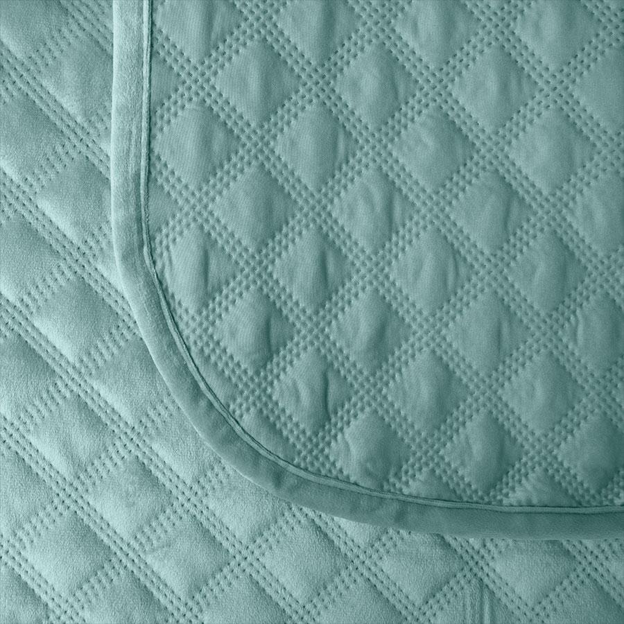 Velvi Quilted Bedspread - Refreshing Mint - 170X210