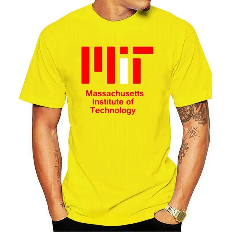 Fashion 2024 MASSACHUSETTS INSTITUTE OF TECHNOLOGY MIT T SHIRT S-4XL New Men Clothing Graphic T Shirts Men Clothing