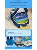 2025 Cute Cartoon Kindergarten Girl's Fashionable Color Block Decompression Backpack