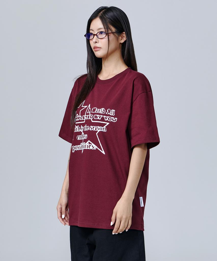 A WORLD ALL Star Stream Oversized Short Sleeve (Satawa-0011)