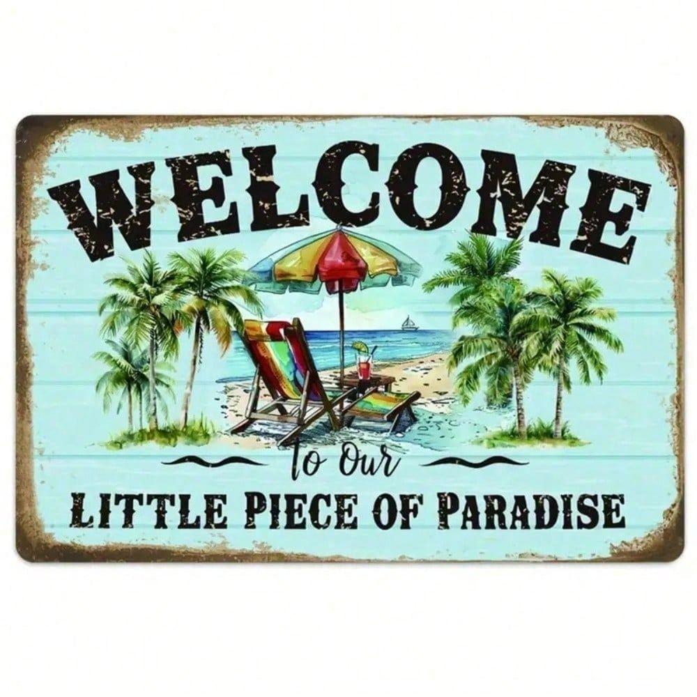 Vintage Metal Tin Sign Funny Bathroom Decor PLEASE FLUSH Toilet Art Man Cave Gift 20x30cm