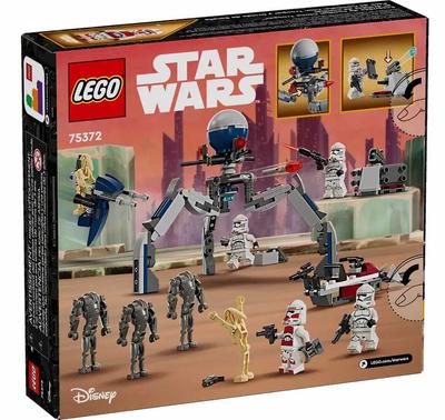 75372 - Lego Star Wars - Clone Trooper™ and Battle Droid™ Battle Pack