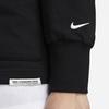 Nike Solid Color Casual V-Neck Long Sleeve Knit Sweater Men Tops Black FB5465-010