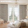 1PC NAPEARL 70-80% Perdele cu imprimare florală de primăvară, cu blocare a luminii, pentru dormitor, sufragerie, decor acasă